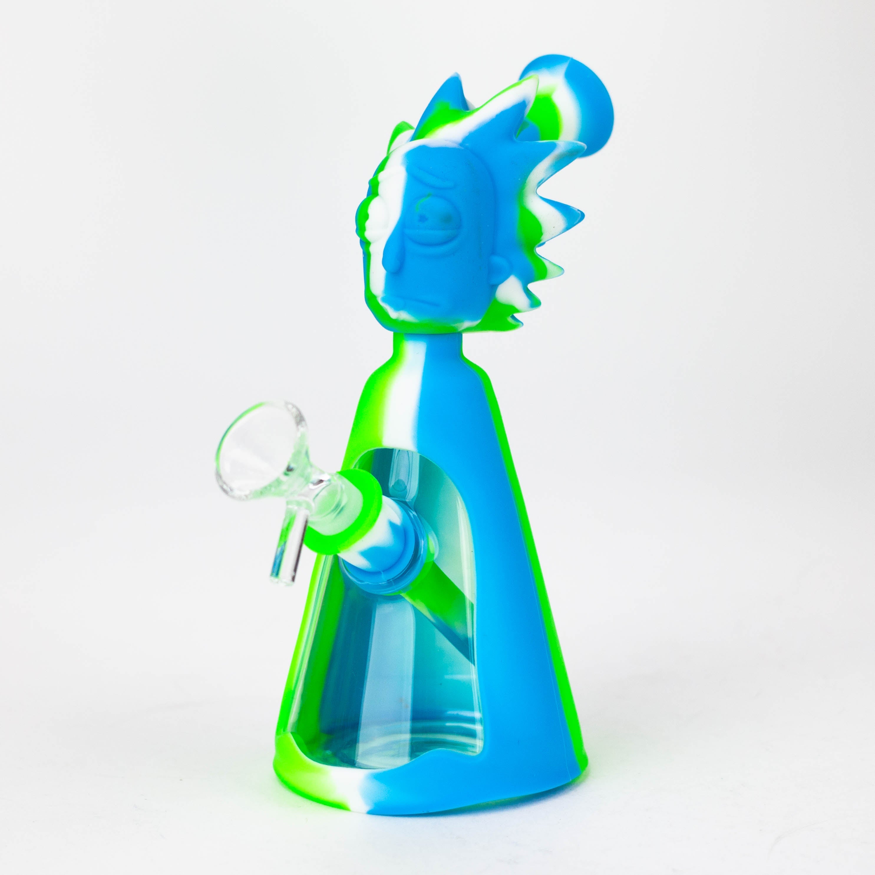 7&quot; Cartoon Multi Colored Silicone RM Bong_7