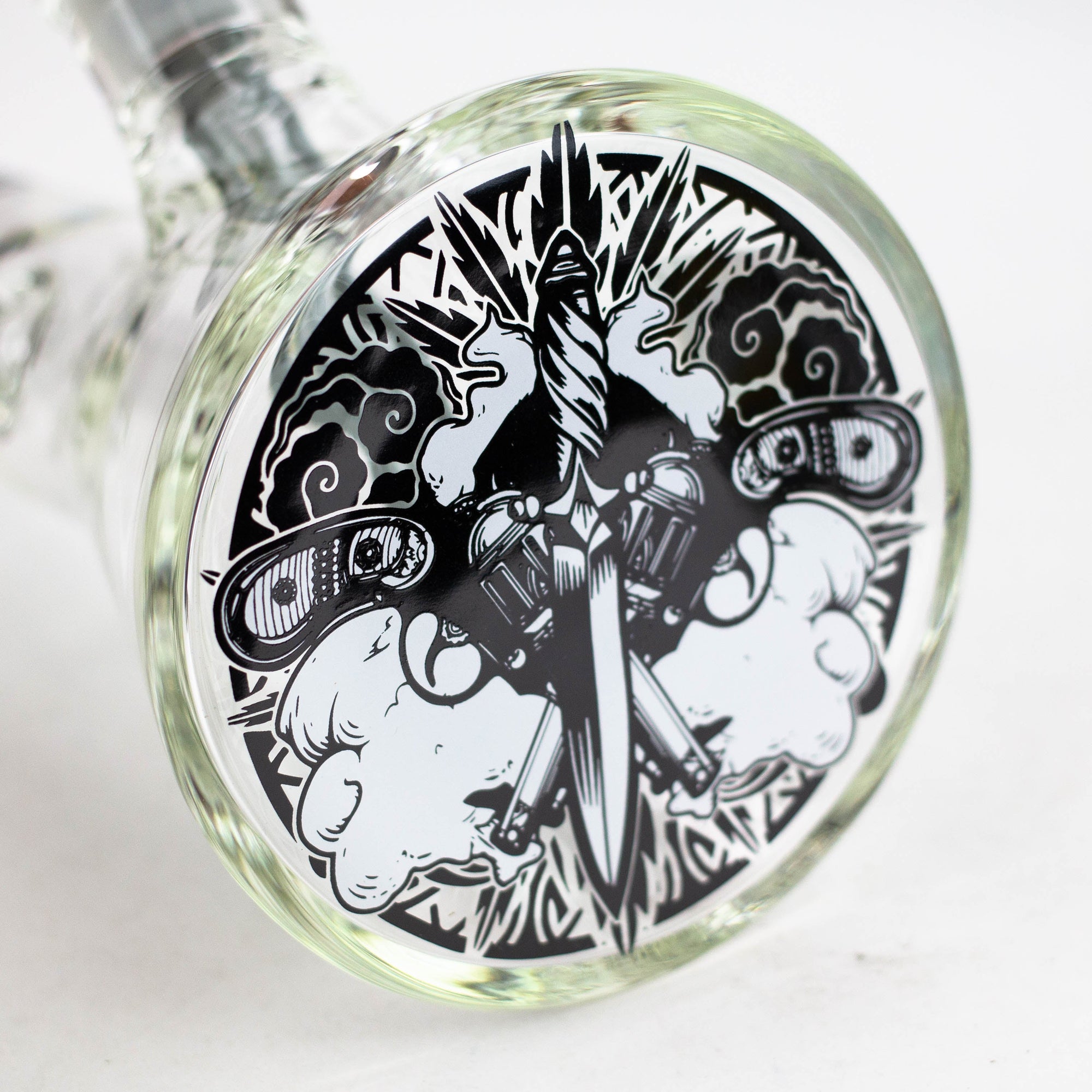 12&quot; Bottom Printed Beaker Bong_19