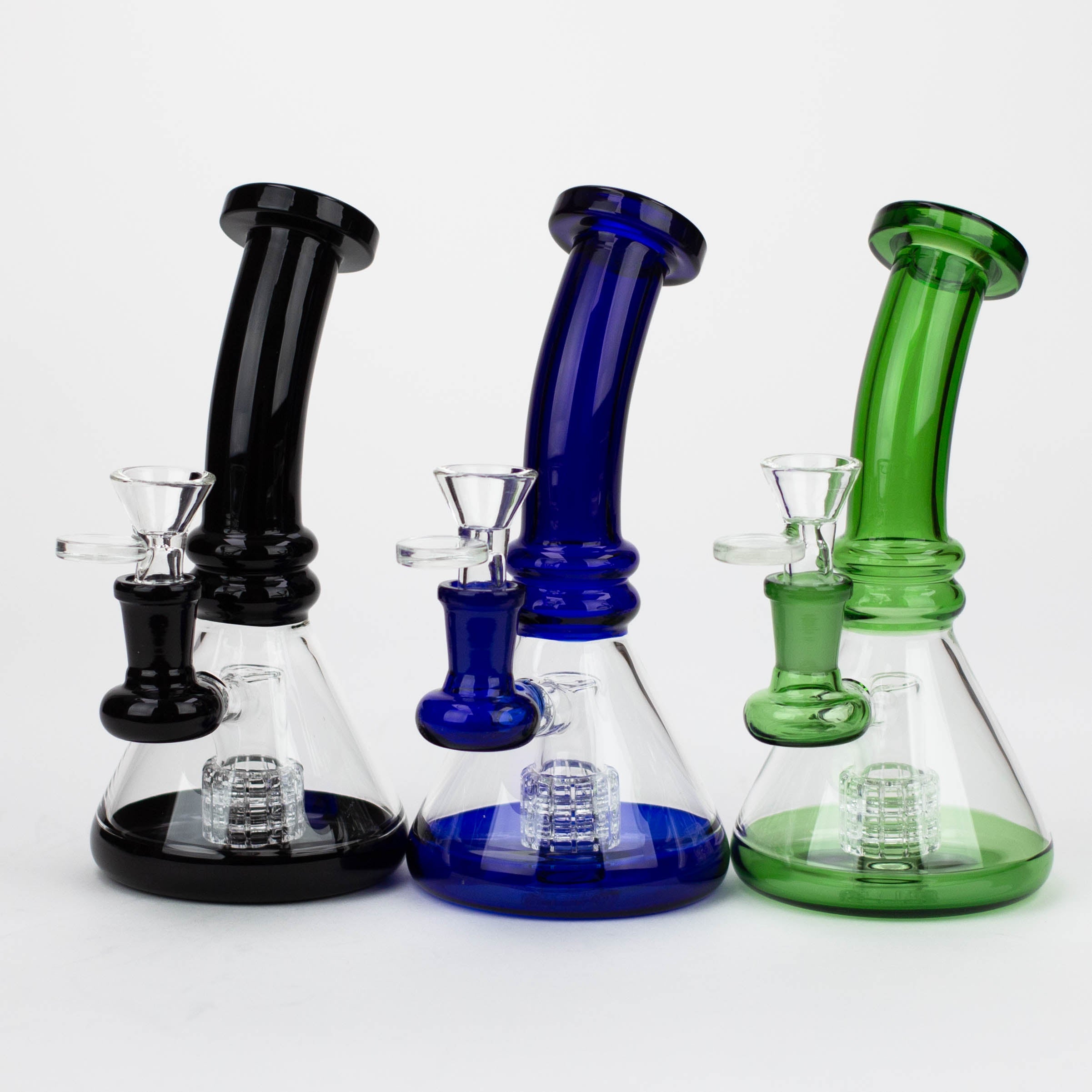 7&quot;  Color glass water bong_0