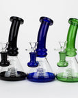 7"  Color glass water bong_0