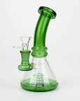 7"  Color glass water bong_3