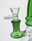7"  Color glass water bong_7