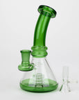 7"  Color glass water bong_8