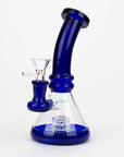 7"  Color glass water bong_2