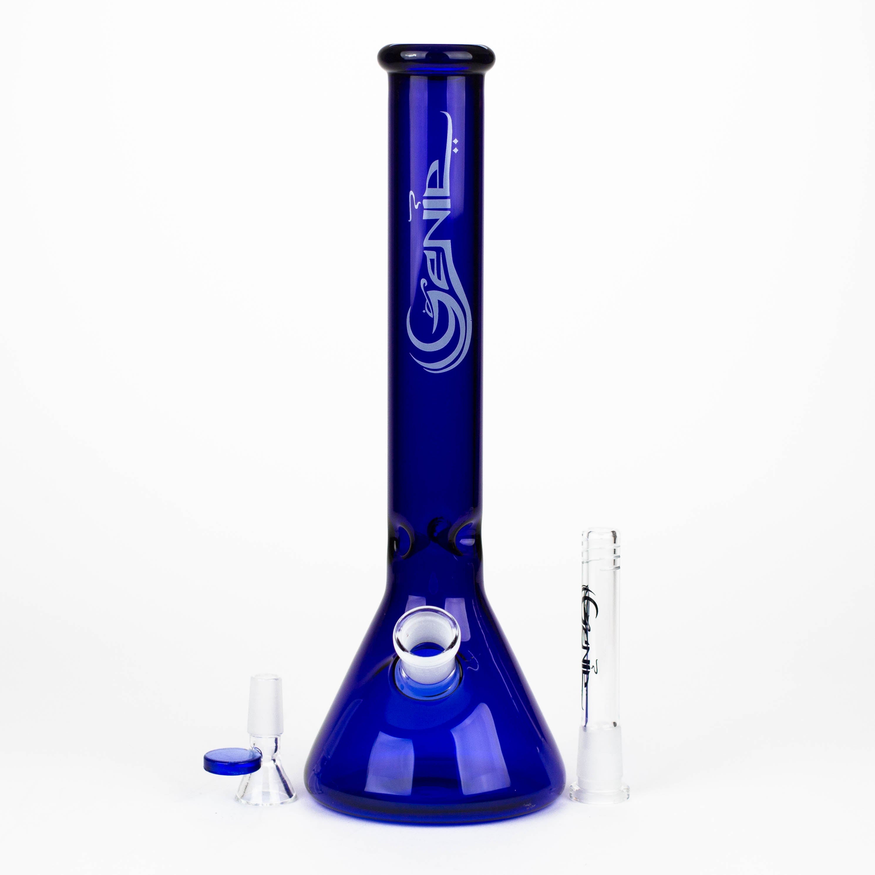 12&quot; color tube glass water bong_4