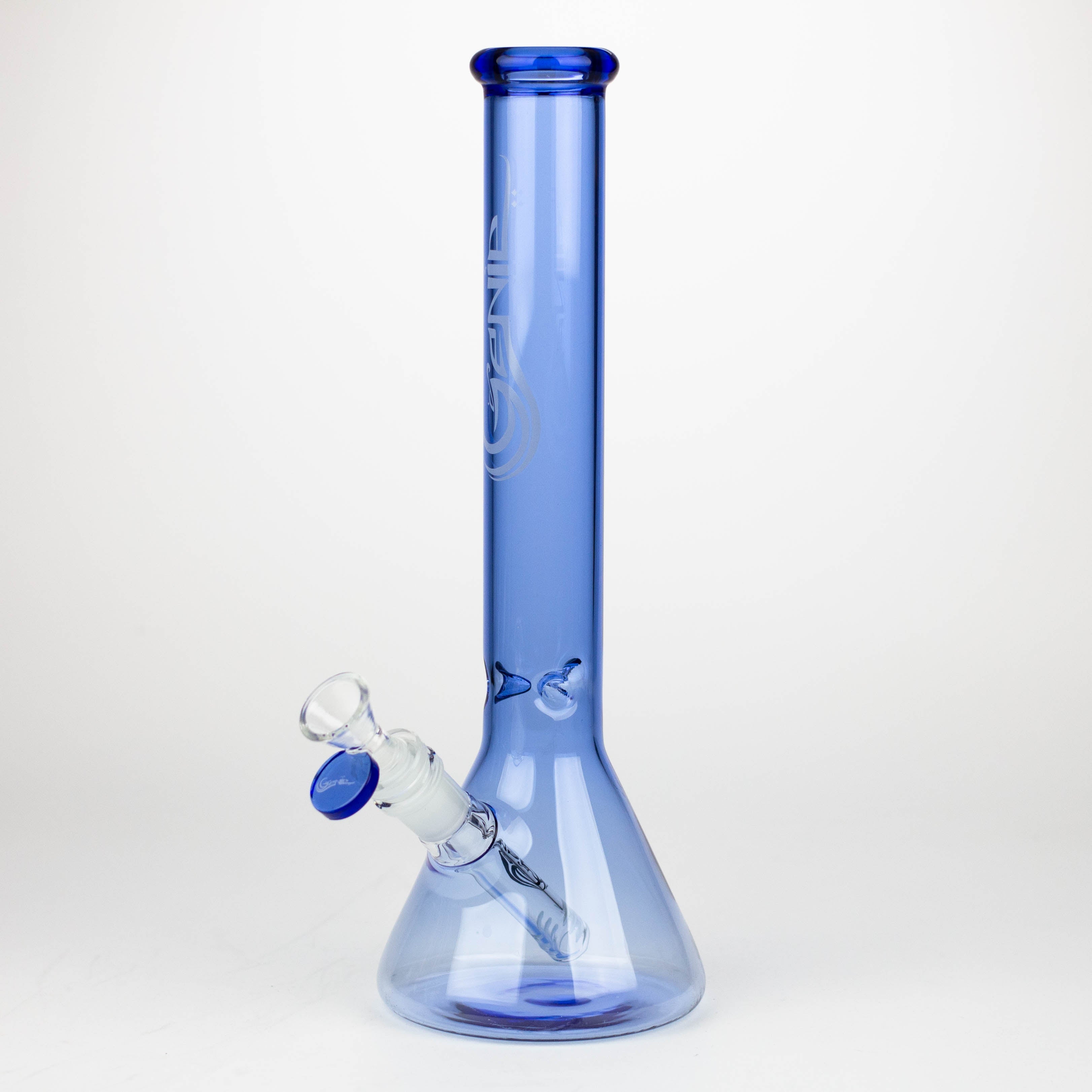 12&quot; color tube glass water bong_8