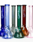 12" color tube glass water bong_0