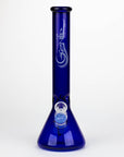 12" color tube glass water bong_12