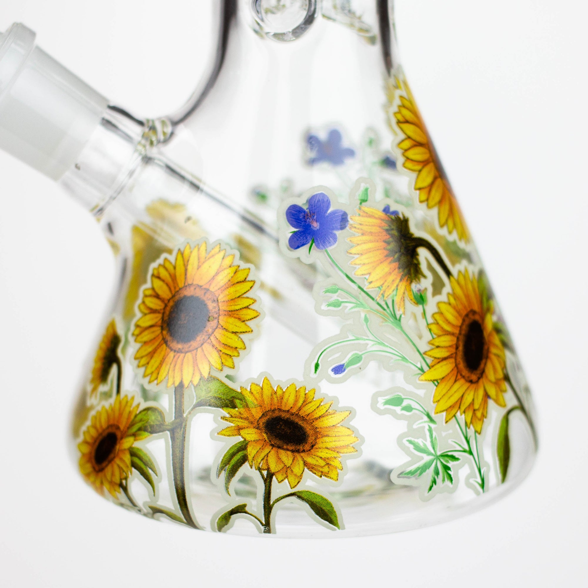 10&quot; Glow In The Dark Flower Bong_9