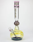 17 inch Dotted and Fumed Round Base Beaker Bong_3