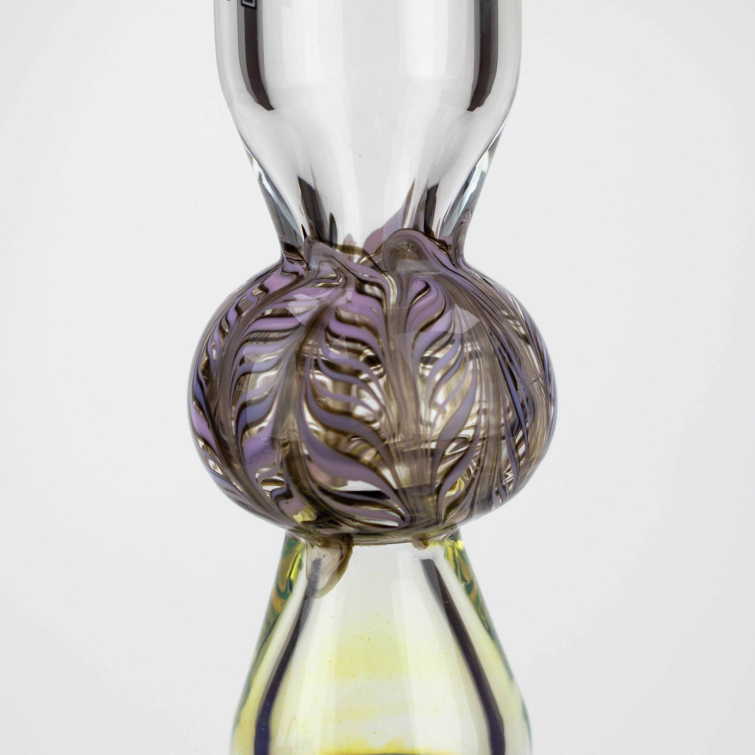 17 inch Dotted and Fumed Round Base Beaker Bong_9