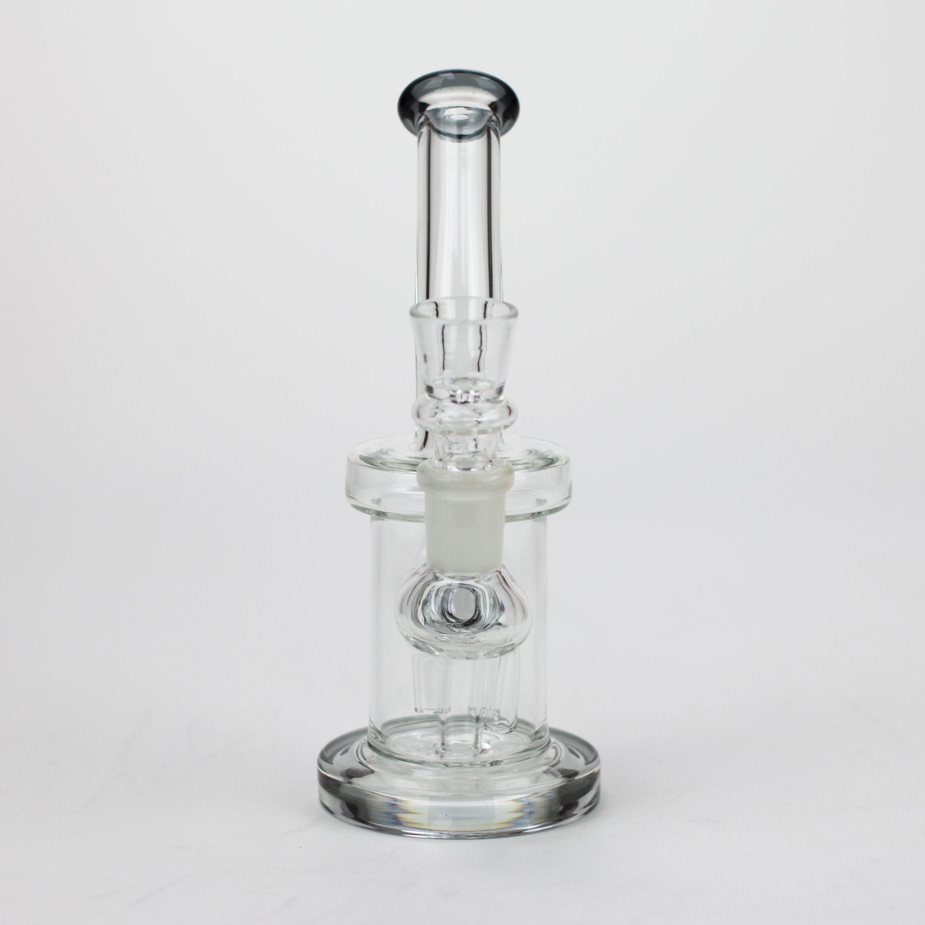 6.5&quot; assorted color glass bong with tree arm diffuser_3