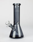 8" Solid Color Eletroplate Glass Beaker Bong_9