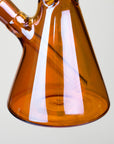10" Solid Color Eletroplate Glass Beaker Bong_3