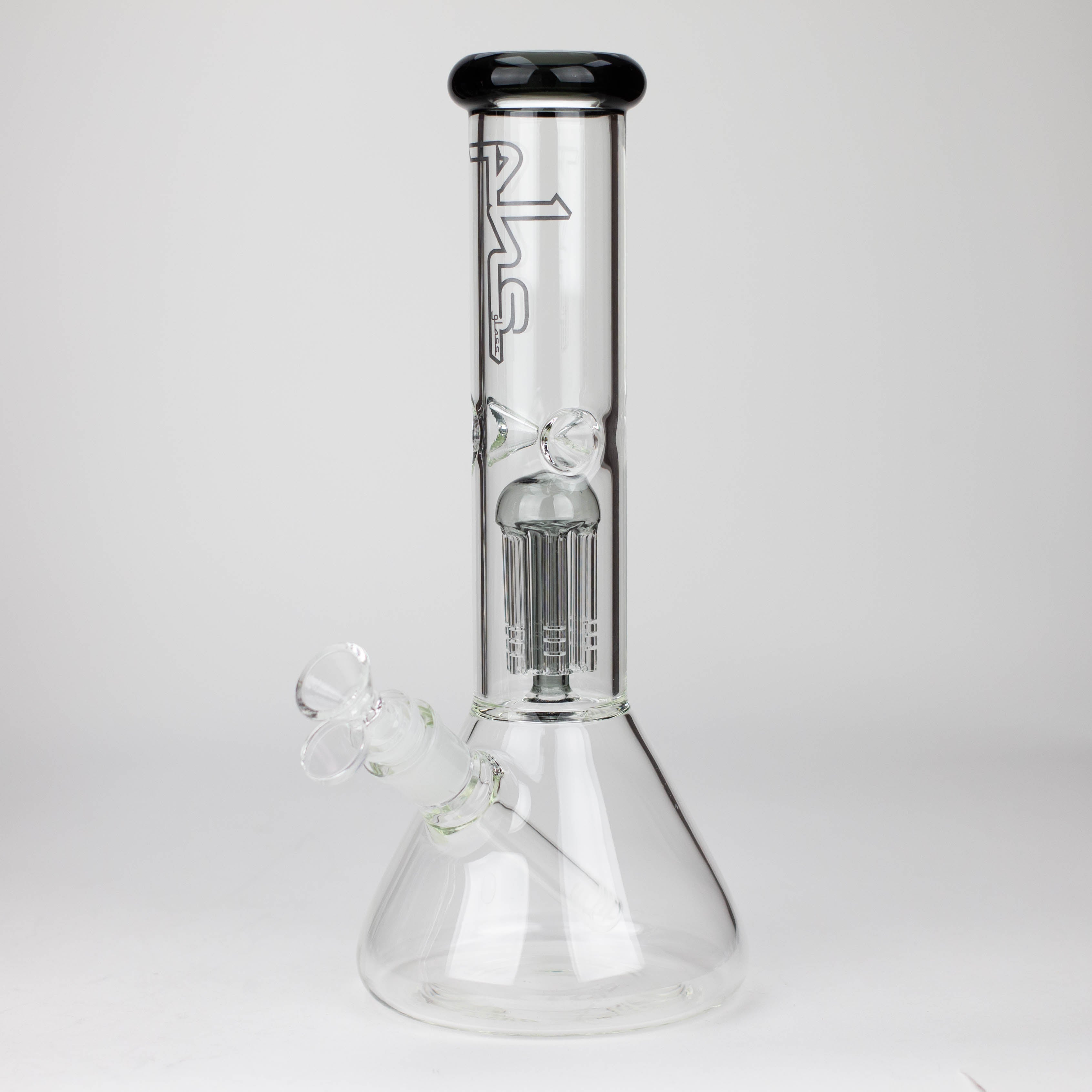 12&quot; Tree Arm Perc Glass Beaker Bong_10