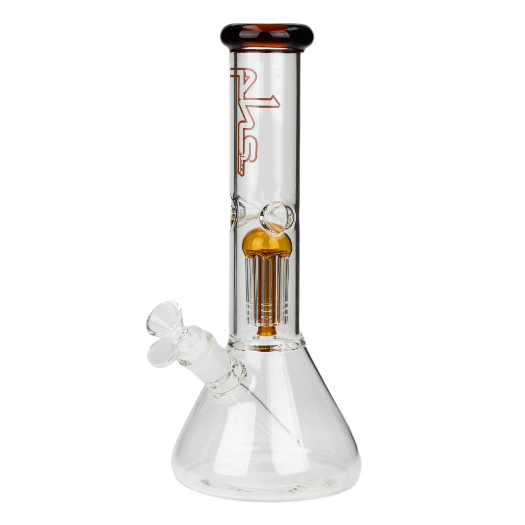 12&quot; Tree Arm Perc Glass Beaker Bong_12