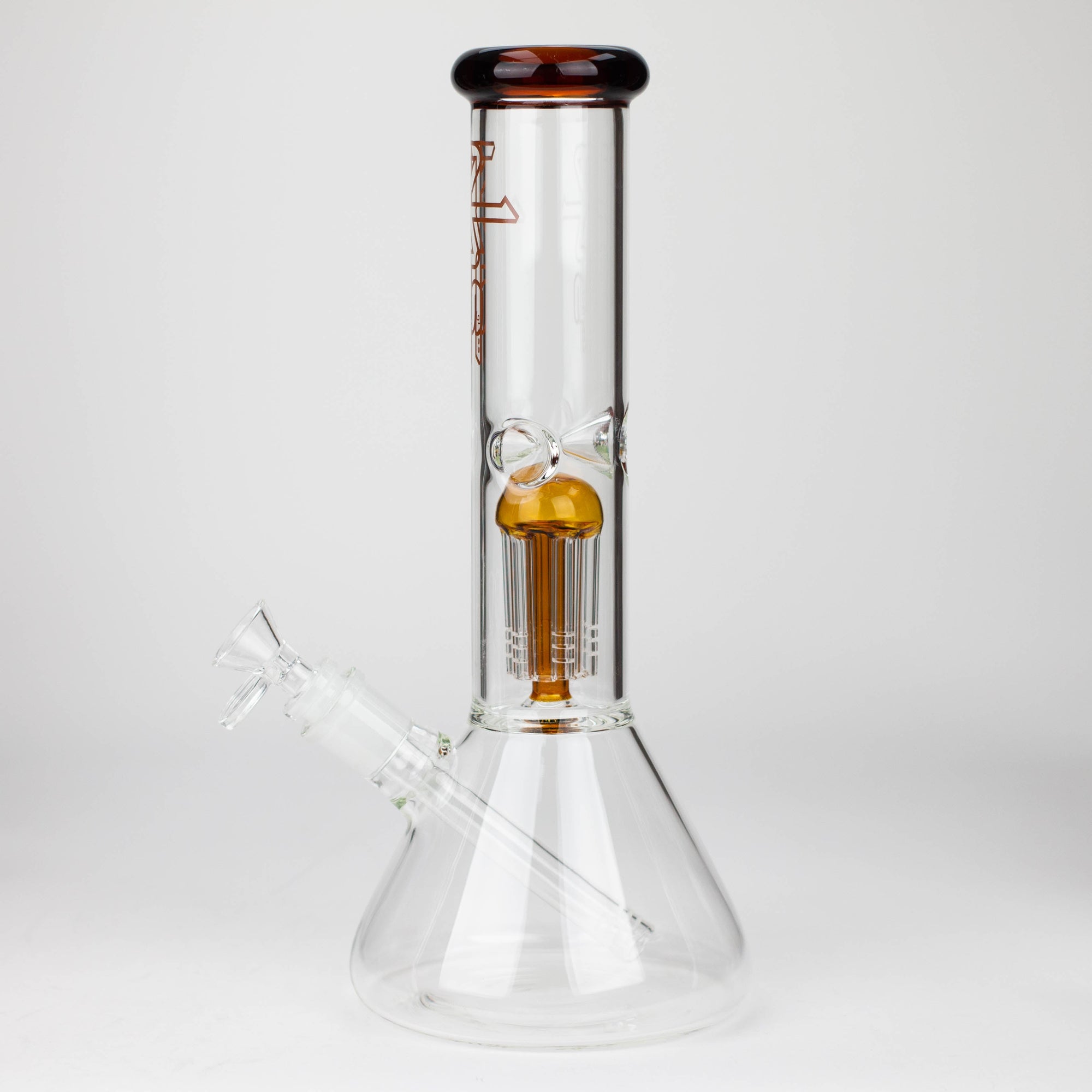 12&quot; Tree Arm Perc Glass Beaker Bong_13