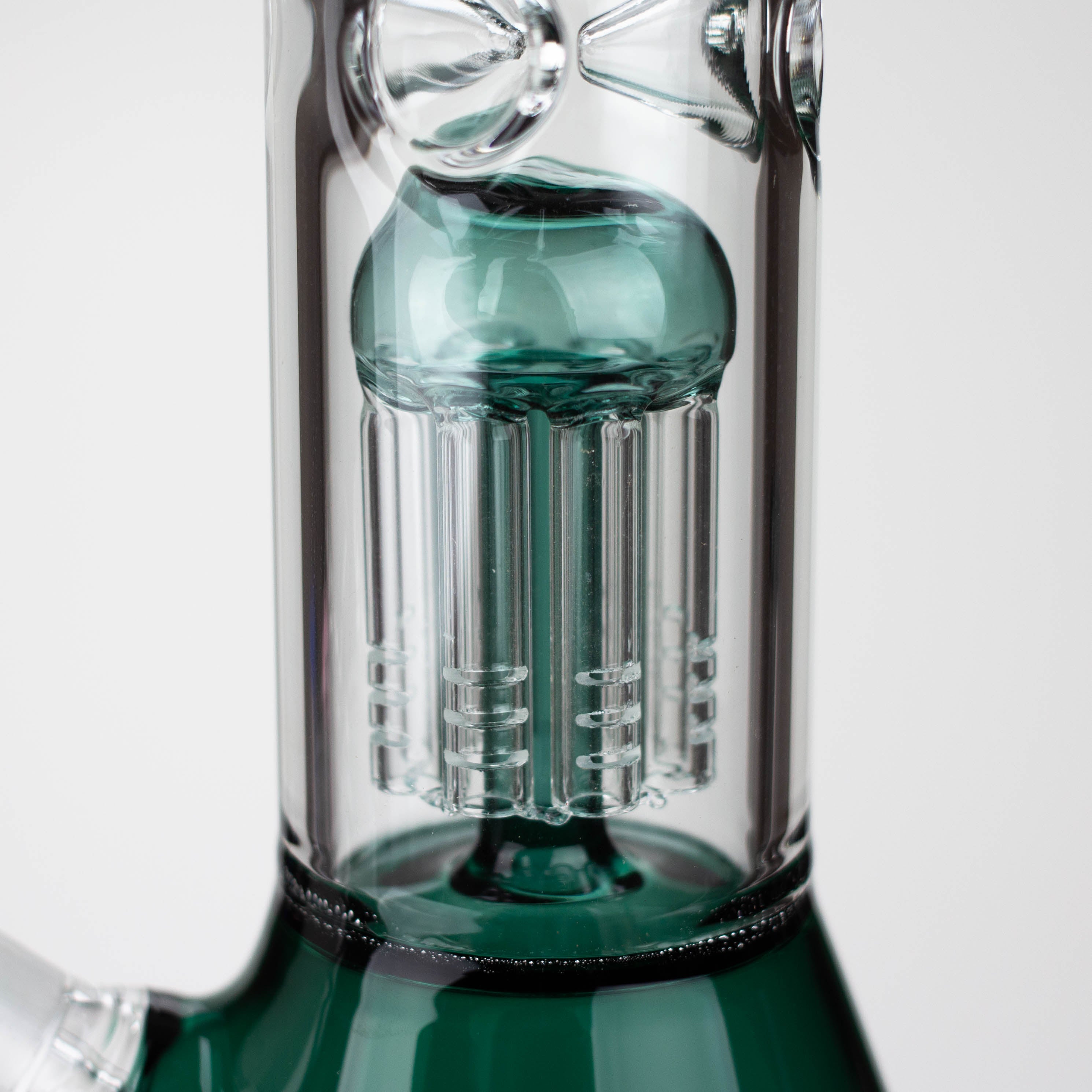 12&quot; Glass beaker color Bong with perc_3