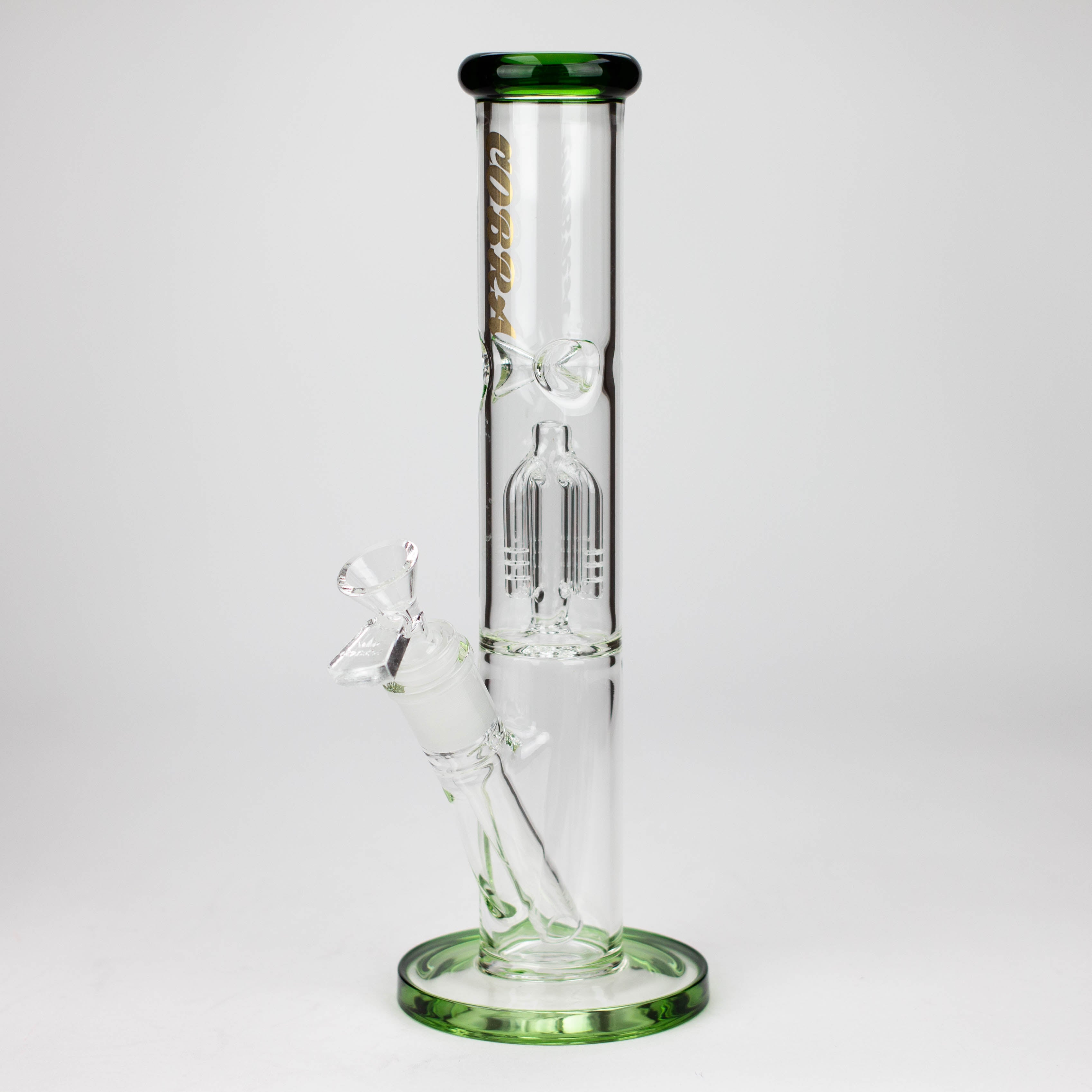 11.5&quot; glass bong with tree arm percolator_4