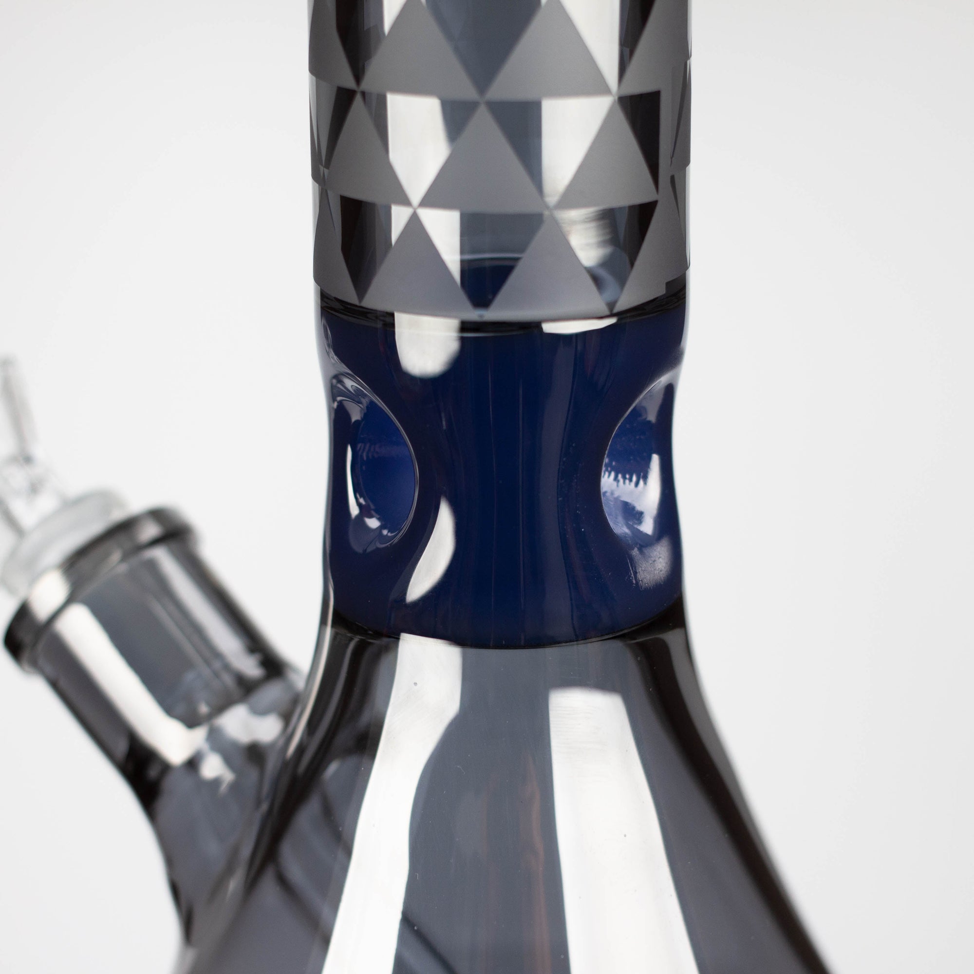 13" Eletroplate Glass Beaker Bong_10