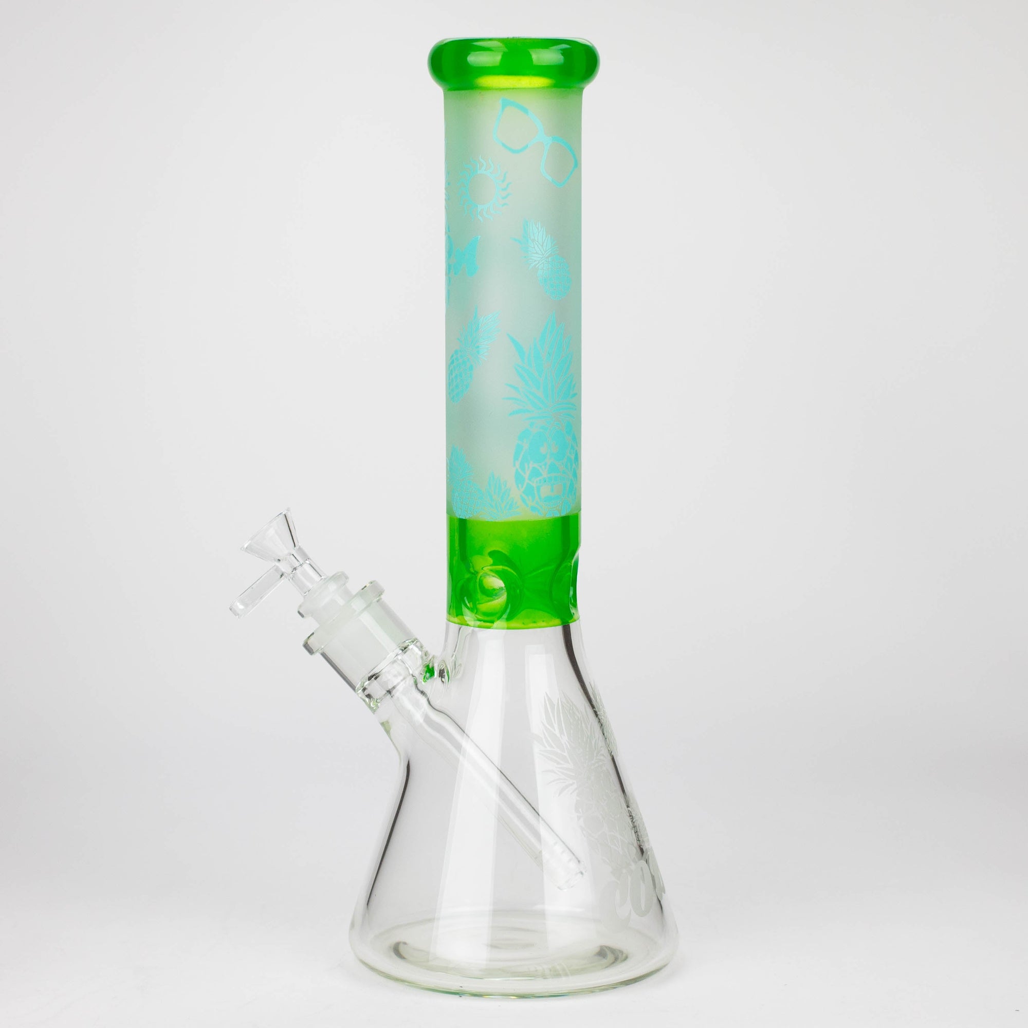 13.5" Sandblasted Pineapple Bong_2