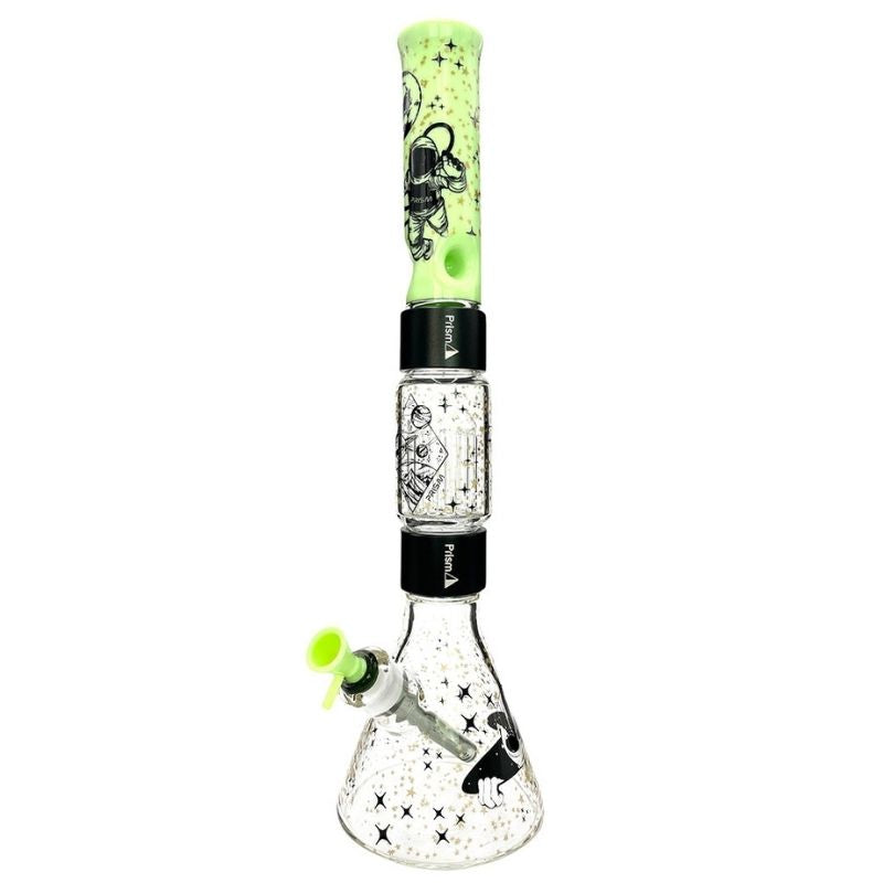 20&quot; Halo Bong Spaced Out Beaker Double Stack - INHALCO