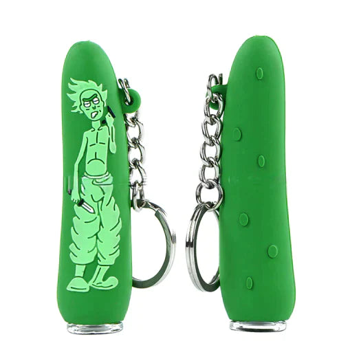 3&quot; Silicone One Hitter with Key Chain