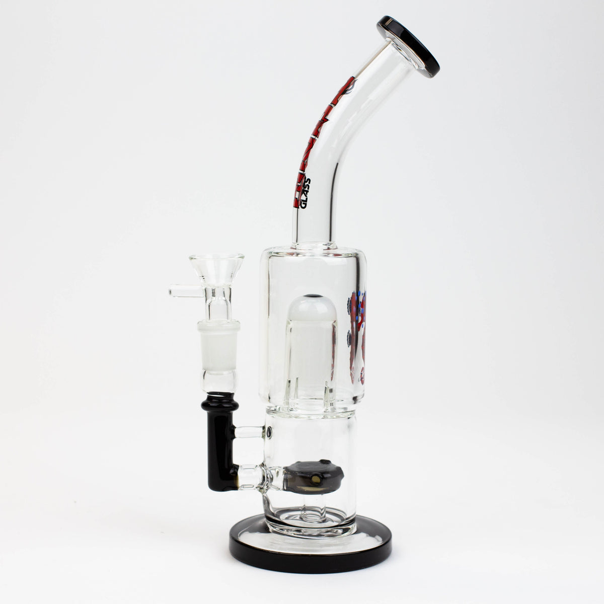 8" HAZE See horse glass water bong [HZ077]