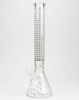 17.5" Star 7 mm glass water bong_2