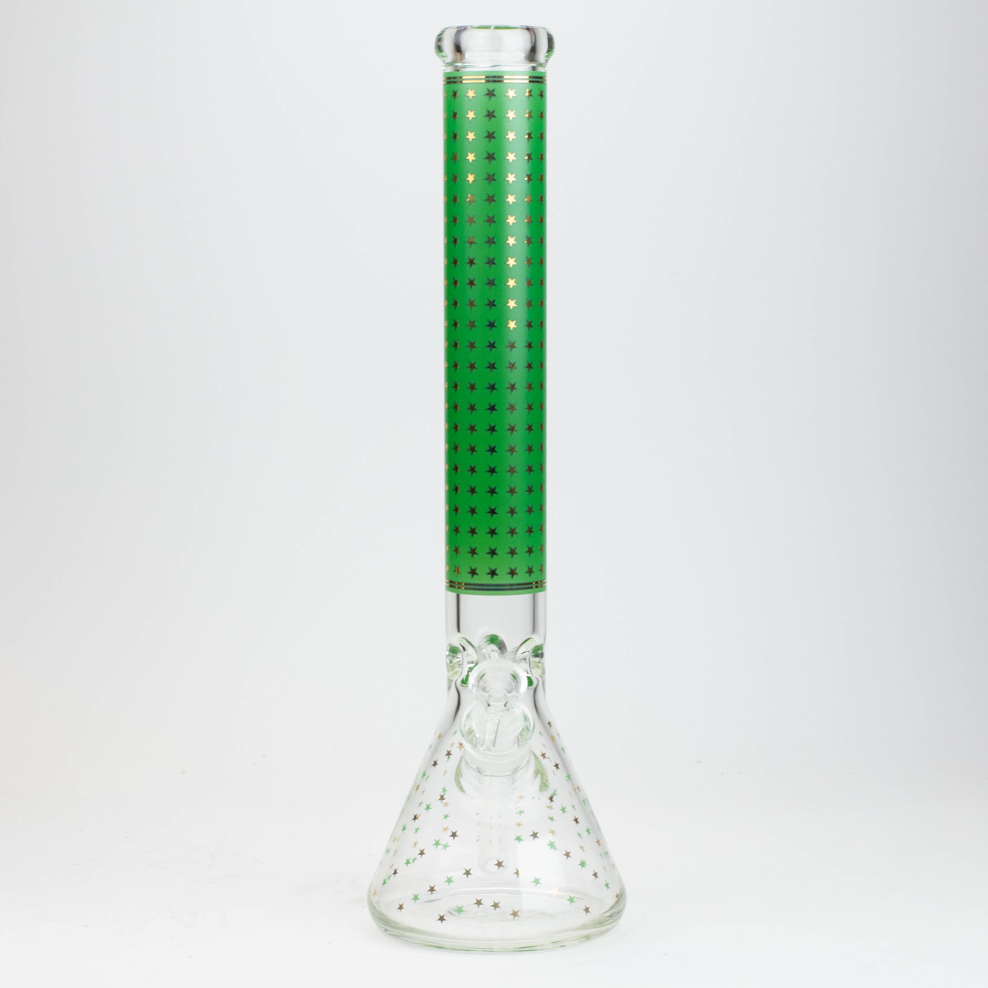 17.5&quot; Star 7 mm glass water bong_6