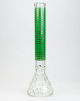 17.5" Star 7 mm glass water bong_6