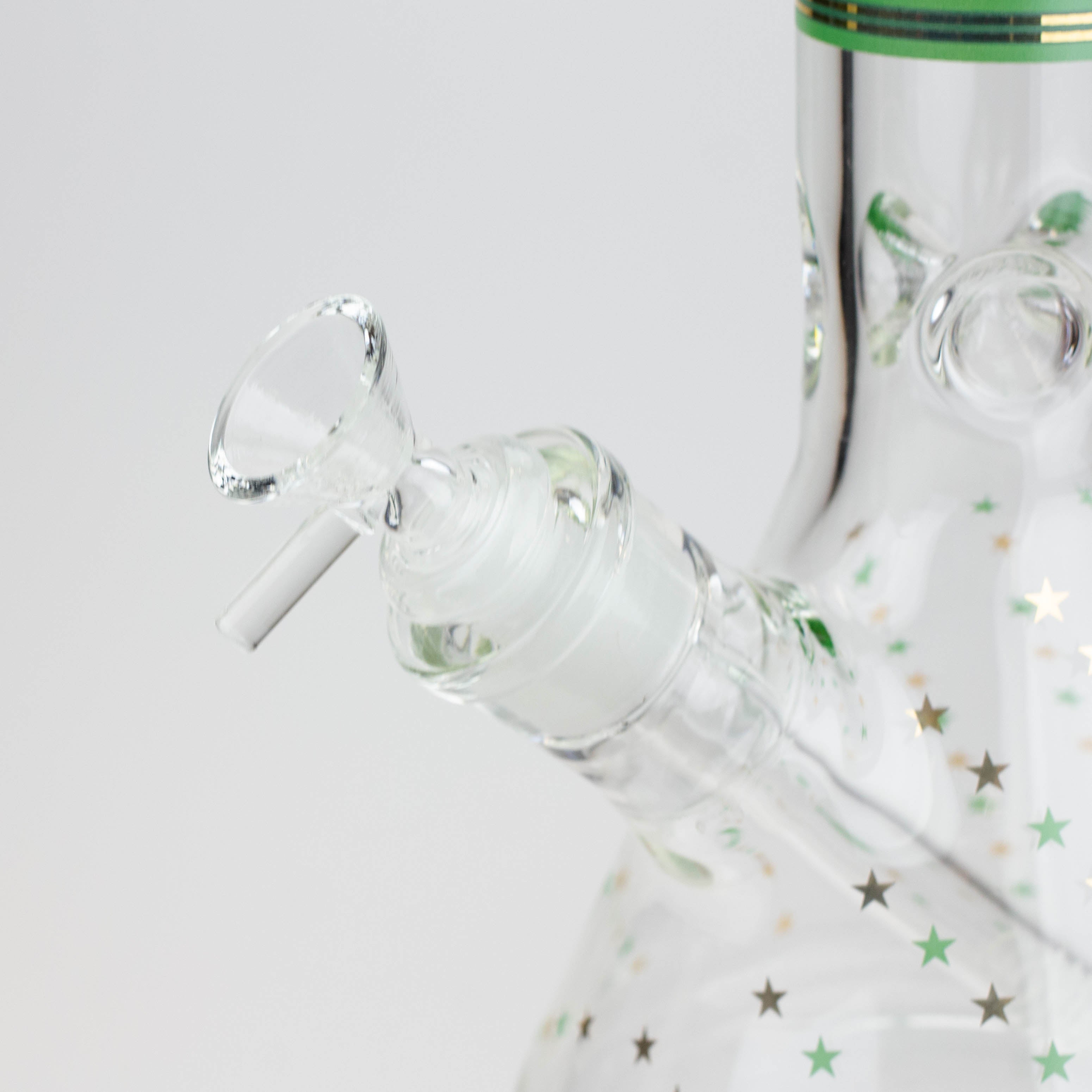 17.5&quot; Star 7 mm glass water bong_8