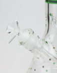 17.5" Star 7 mm glass water bong_8