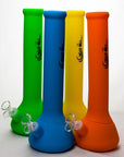 13" Genie Solid color Silicone detachable beaker water bong