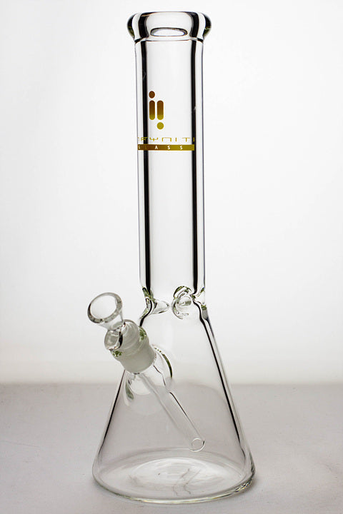 14" infyniti 9 mm beaker glass water bong