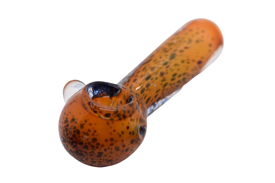 Spotted Fume Knocker Weed Pipe - INHALCO