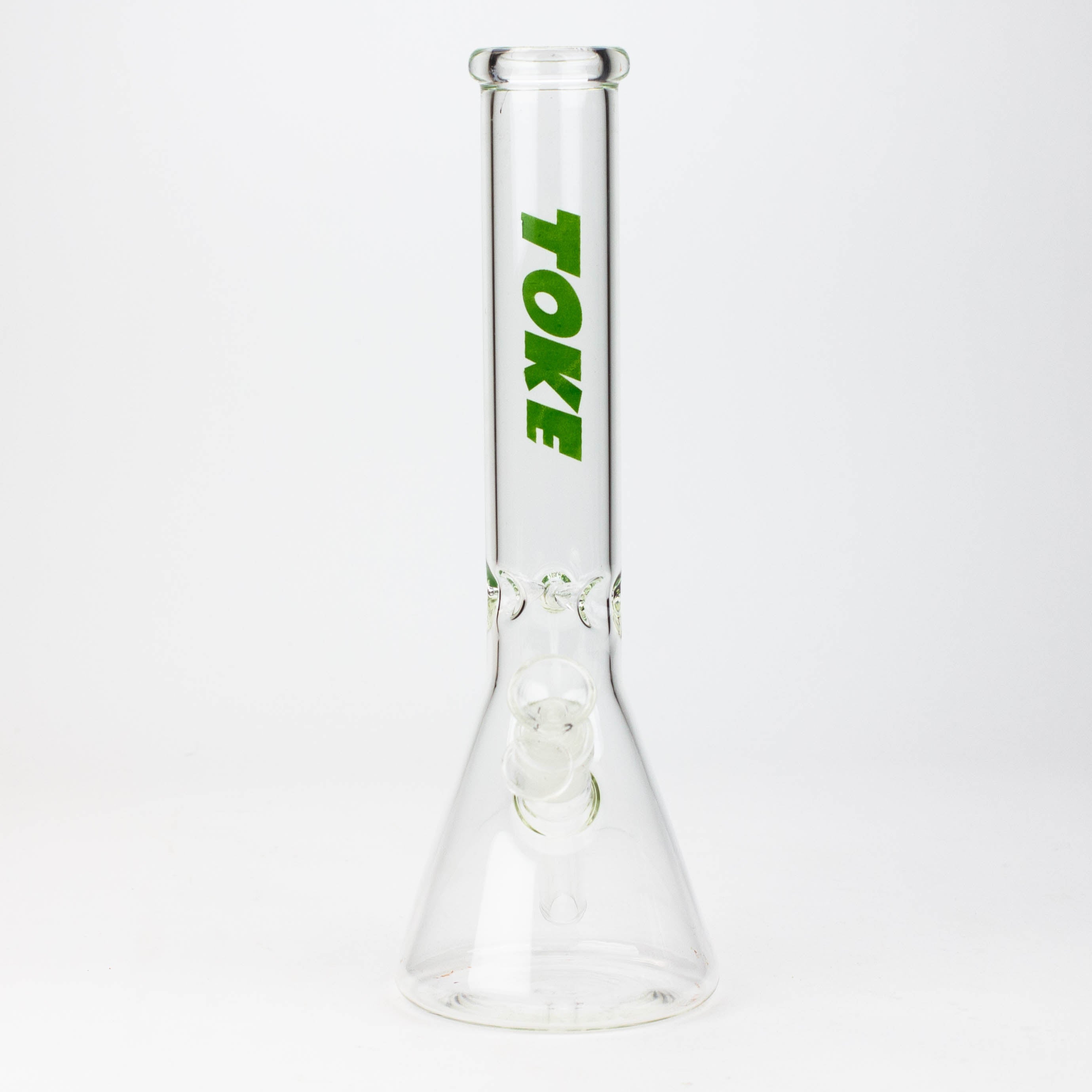 TOKE - 12&quot; Beaker glass water bong