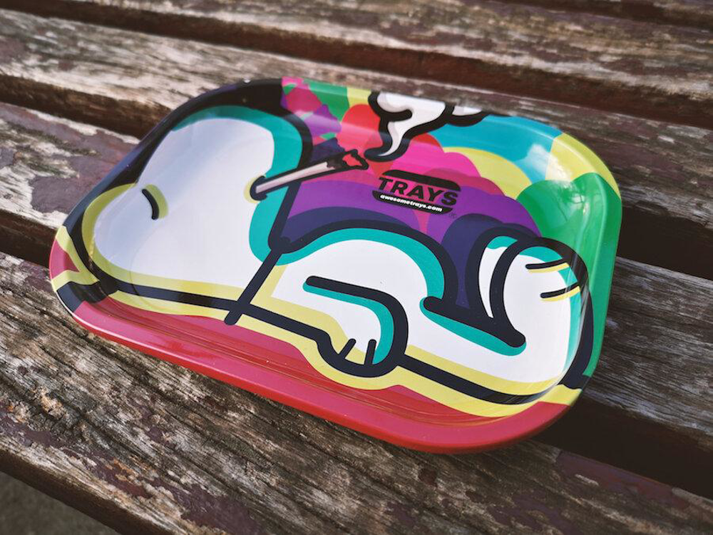 Snoopy Rolling Tray - INHALCO