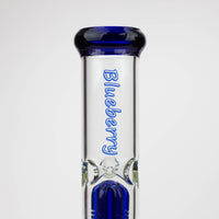 Blueberry 15 inch Double Tree Perc Beaker