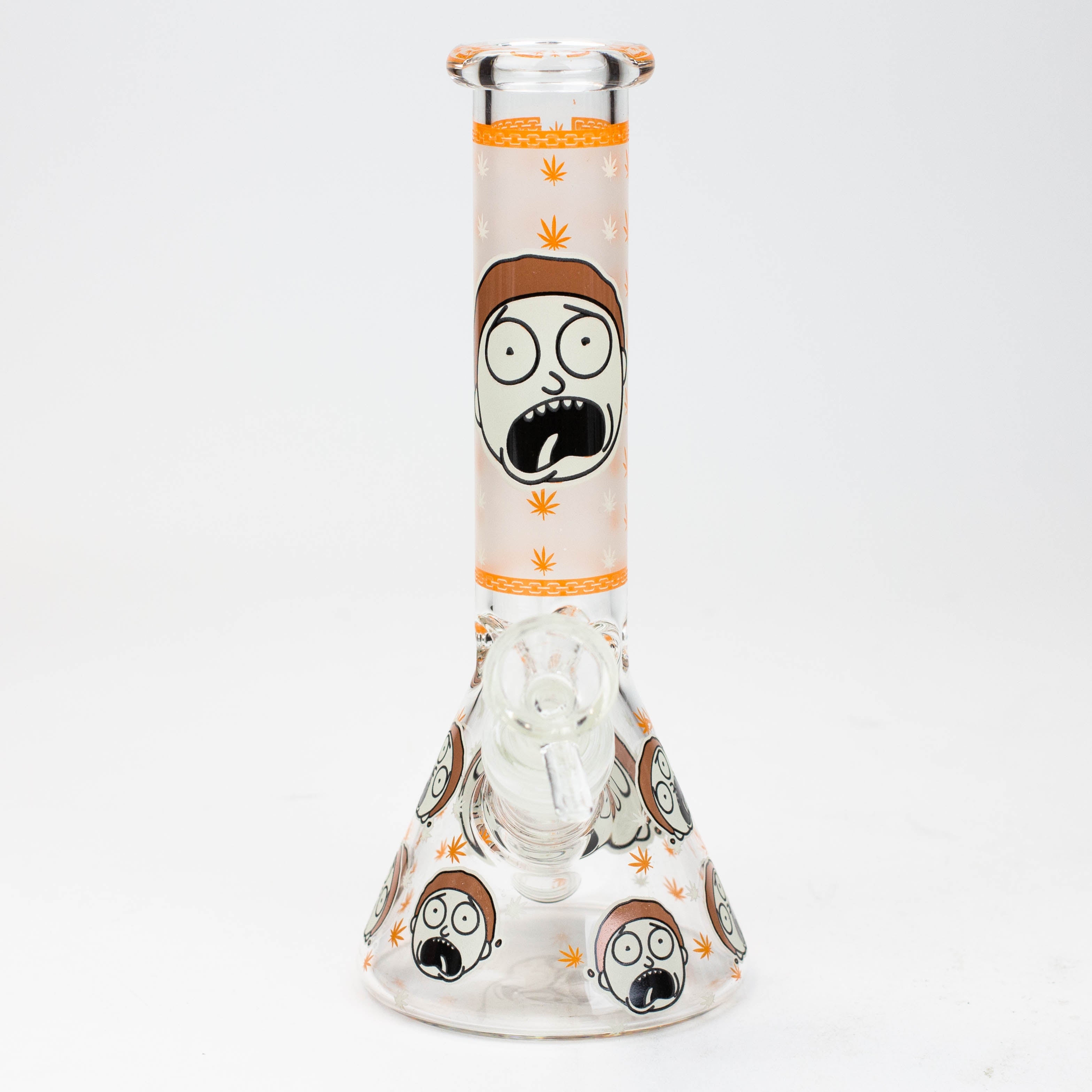 8&quot; Glow In the Dark Rick And Morty Bong