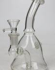 6" 2-in-1 fixed 3 hole diffuser bell bubbler_3