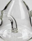 6" 2-in-1 fixed 3 hole diffuser bell bubbler_2
