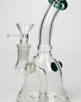 6" 2-in-1 fixed 3 hole diffuser bell bubbler_1