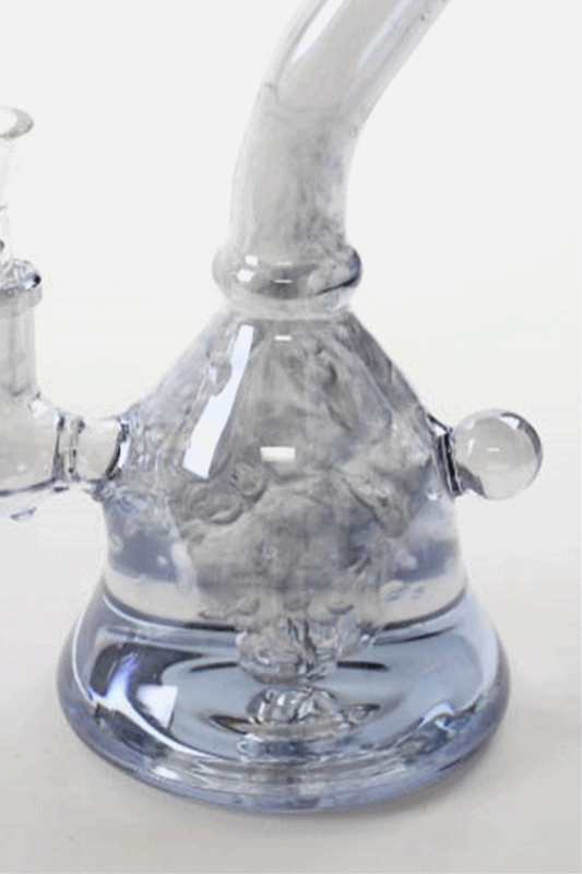 6&quot; 2-in-1 fixed 3 hole diffuser bell Metallic tinted bubbler_6