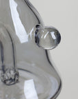 6" 2-in-1 fixed 3 hole diffuser bell Metallic tinted bubbler_1