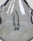 6" 2-in-1 fixed 3 hole diffuser bell Metallic tinted bubbler_4