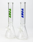 TOKE - 12" Beaker glass water bong