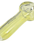 Yellow Jelly Glass Blown Pipe - INHALCO