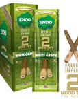 ENDO Organic Hemp Wrap Pre Rolled With Wood Tips