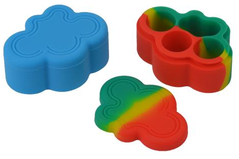 Small Cloud Silicone Container